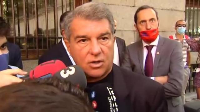 开云直播公司-拉波尔塔表态：不论赛果如何 科曼都将继续执教